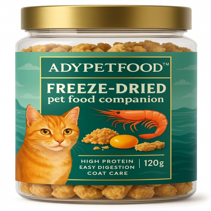 FREEZE-DRIED pet food companion