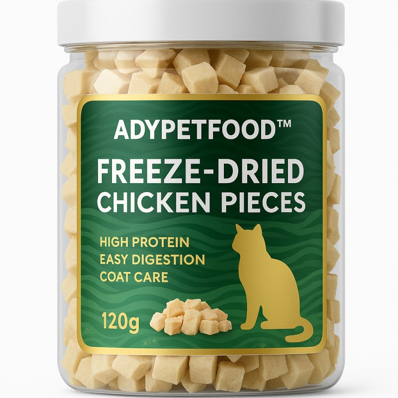 FREEZE-DRIED CHICKEN PIECES