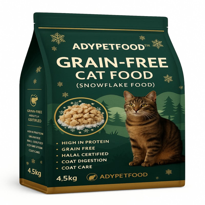 GRAIN-FREE CATFOOD(SNOWFLAKE FOOD)