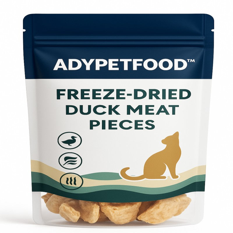 FREEZE-DREDDUCK MEAT PIECES